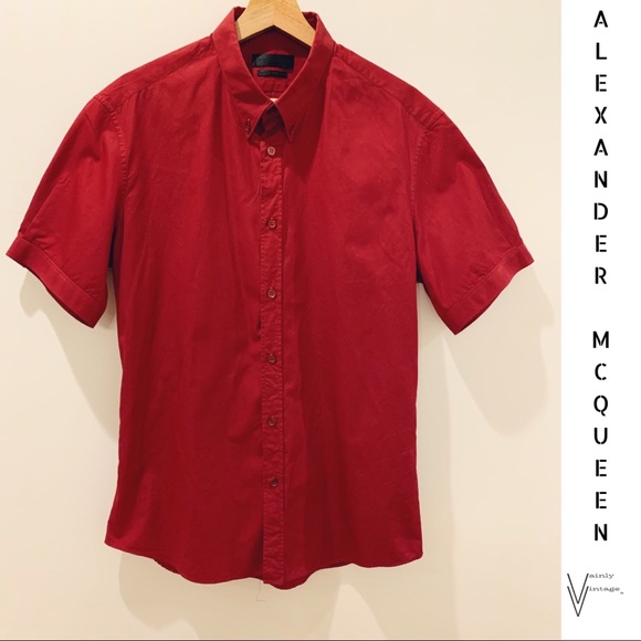 Alexander McQueen Other - Alexander McQueen Buttoned Down Shirt